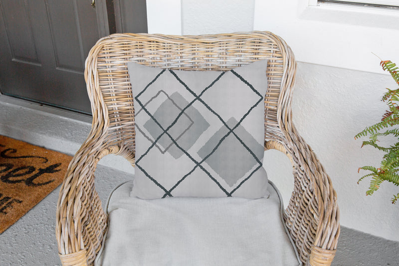 ARGYLE MOD Outdoor Pillow By Kavka Designs