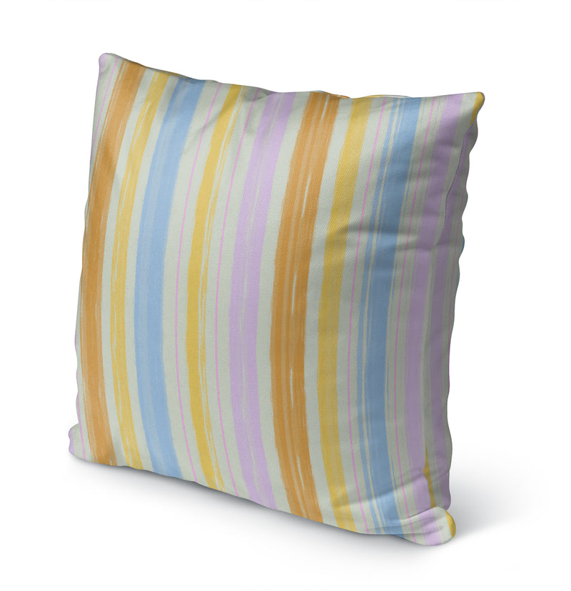 PAINTED STRIPES Outdoor Pillow By Kavka Designs