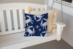 JUST CRABBY Outdoor Pillow By Kavka Designs