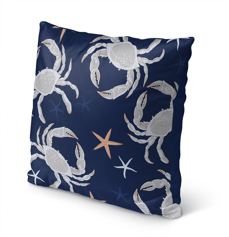 JUST CRABBY Outdoor Pillow By Kavka Designs