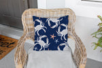 JUST CRABBY Outdoor Pillow By Kavka Designs