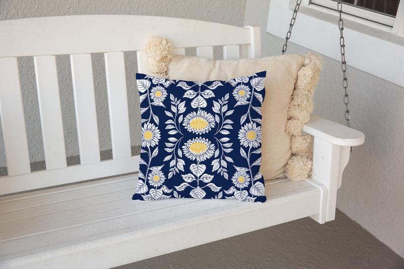 SUNFLOWER SUMMER Outdoor Pillow By Kavka Designs