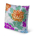 TIBETAN FLORAL Outdoor Pillow By Kavka Designs