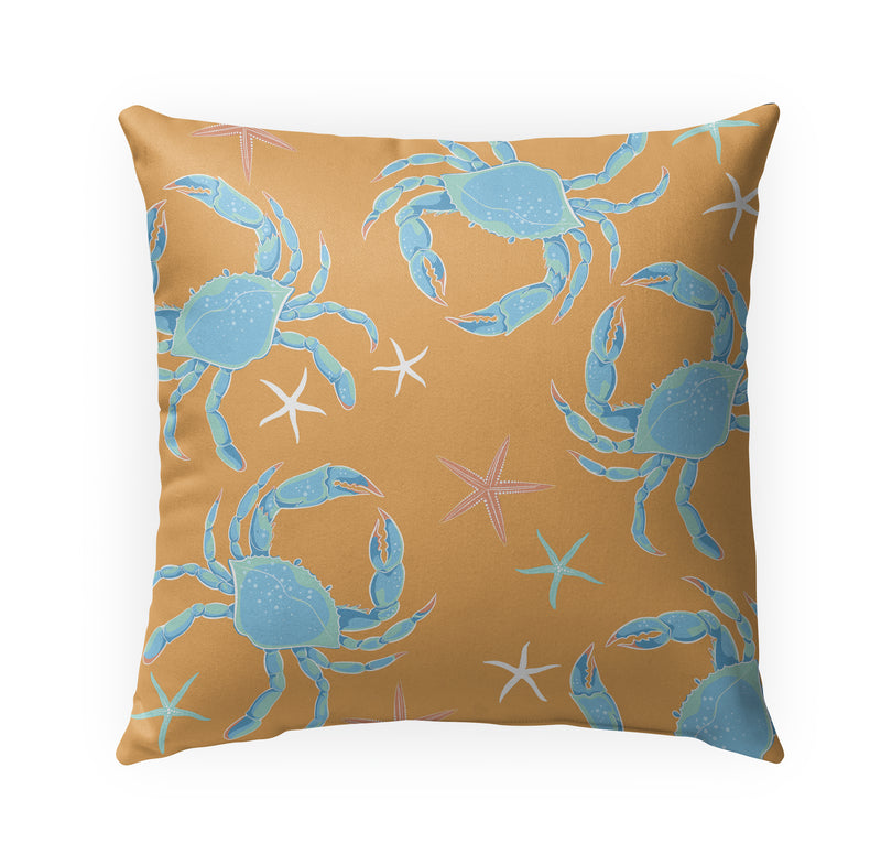 JUST CRABBY Outdoor Pillow By Kavka Designs