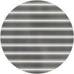 COASTAL STRIPED CHOCOLATE Outdoor Rug By Kavka Designs