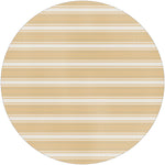 COASTAL STRIPED GOLD Outdoor Rug By Kavka Designs
