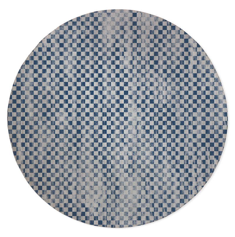 DISTRESSED CHECK Outdoor Rug By Kavka Designs