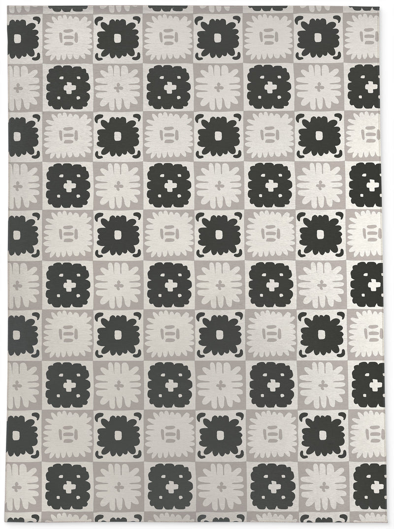 FLORAL GRID Outdoor Rug By House of HaHa