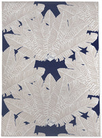 BANANA LEAVES BLUE Outdoor Rug By Kavka Designs