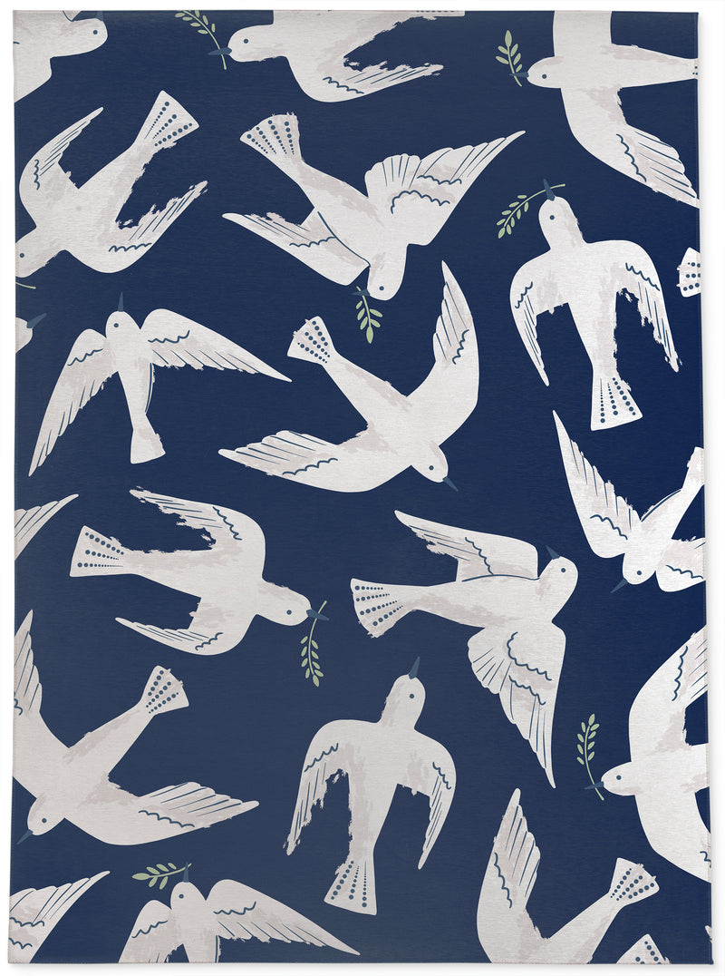 PEACE DOVES Outdoor Rug By Kavka Designs