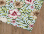 GREEN TROPICAL LEAVES HIBISCUS Outdoor Rug By Kavka Designs