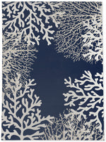 CORAL NAVY Outdoor Rug By Kavka Designs