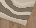 FLOW BEIGE Outdoor Rug By Kavka Designs