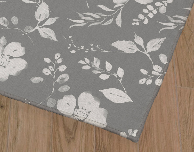 TRANSPARENT FLOWER GREY Outdoor Rug By Kavka Designs