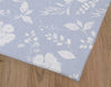 TRANSPARENT FLOWER PERIWINKLE Outdoor Rug By Kavka Designs