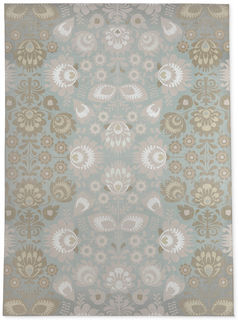 FOLK FLORAL Outdoor Rug By Kavka Designs