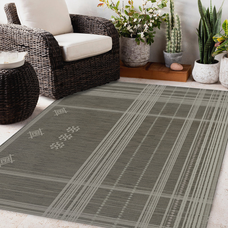 ZINA WOOD Outdoor Rug By Kavka Designs