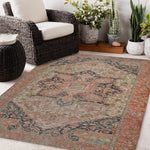 HEREZ RUST Outdoor Rug By Kavka Designs