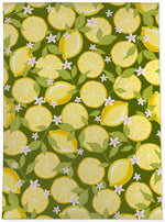 LEMON DAYS EVERGREEN Outdoor Rug By Kavka Designs