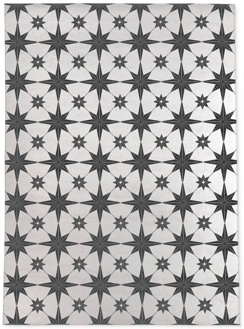 STAR STRUCK CHARCOAL REVERSED Outdoor Rug By Kavka Designs