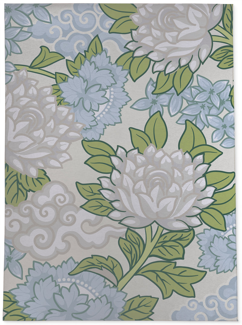 TIBETAN FLORAL Outdoor Rug By Kavka Designs