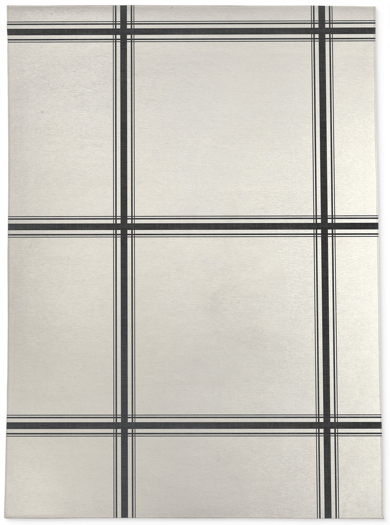 MINIMAL GINGHAM & PLAID Outdoor Rug By House of HaHa