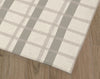 SIMPLE GINGHAM & PLAID CREAM Outdoor Rug By House of HaHa