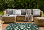 COASTAL MANDELA Outdoor Rug By Kavka Designs