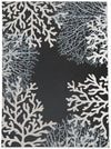 CORAL CHARCOAL Outdoor Rug By Kavka Designs