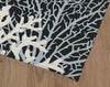 CORAL CHARCOAL Outdoor Rug By Kavka Designs