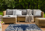 CORAL NAVY Outdoor Rug By Kavka Designs