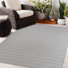 STRIPED SNAKE GRAY Outdoor Rug By Kavka Designs