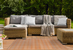 COASTAL PLAID Outdoor Rug By Kavka Designs