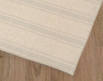 COASTAL STRIPED NATURAL Outdoor Rug By Kavka Designs