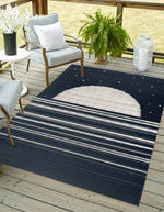 MIDNIGHT MOON Outdoor Rug By Kavka Designs