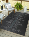 WOOD BLOCK CENTER Outdoor Rug By Kavka Designs