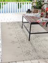 WOOD BLOCK CENTER Outdoor Rug By Kavka Designs