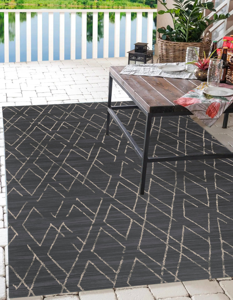 DIAMOND HATCH Outdoor Rug By Kavka Designs