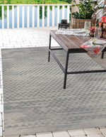 DISTRESSED CHECK Outdoor Rug By Kavka Designs