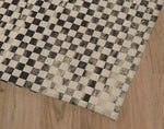 DISTRESSED CHECK Outdoor Rug By Kavka Designs