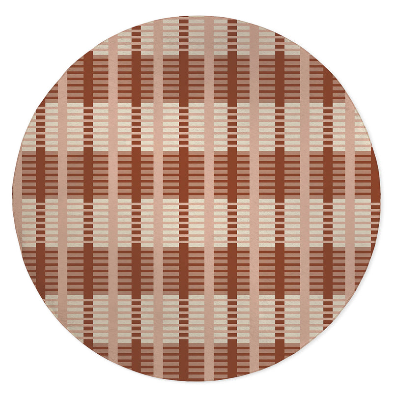 GRAPHIC RETRO WEAVE Office Mat By House of Haha