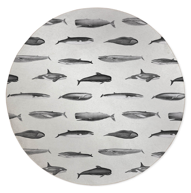 WHALES Office Mat By House of Haha