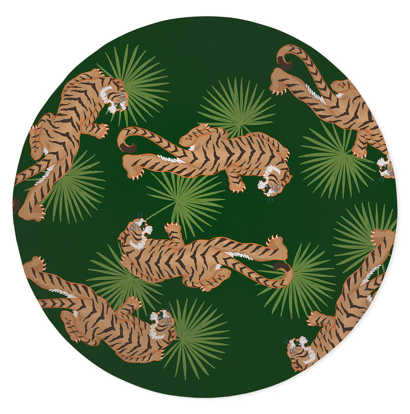 TIGER PALM Office Mat By Kavka Designs