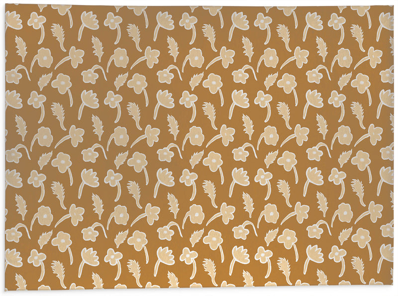DELIA FLORAL Office Mat By House of Haha