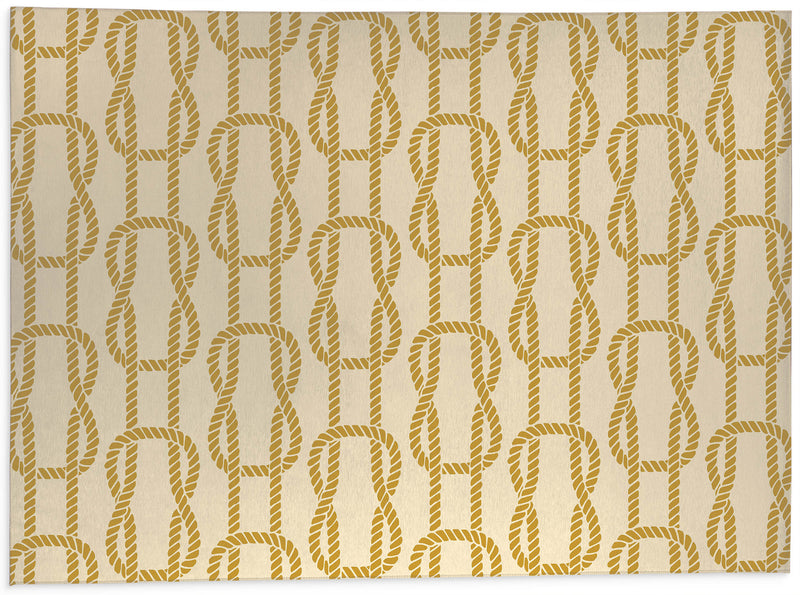 NAUTICAL KNOTS Office Mat By House of Haha