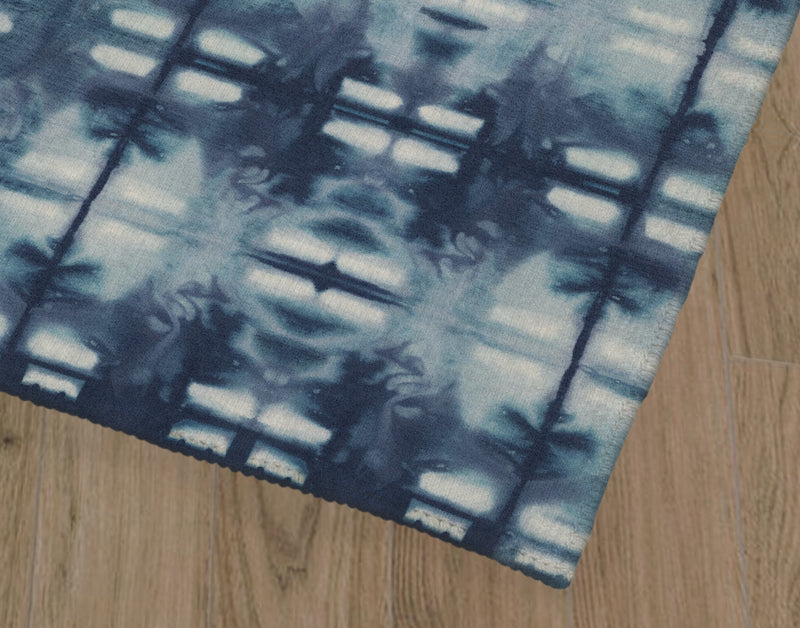 TIE DYED FABRIC BLOCKS Office Mat By House of Haha