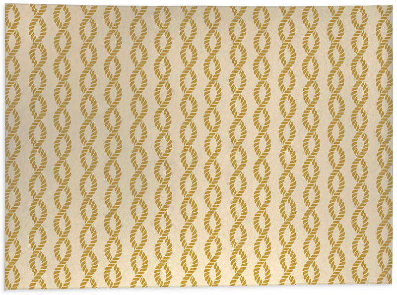 TWISTED ROPE Office Mat By House of Haha