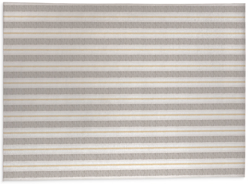 STRIPE DOTS Office Mat By Kavka Designs