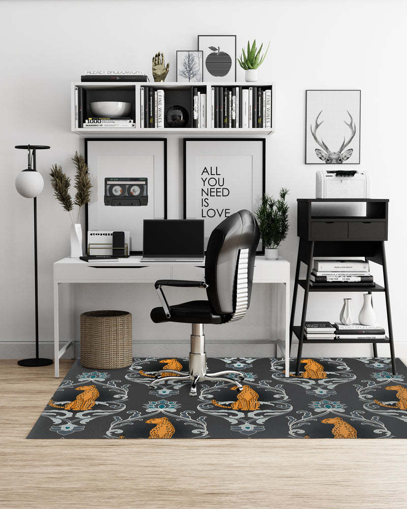 WILD CAT Office Mat By Kavka Designs