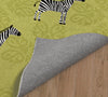 ZEBRA HERD Office Mat By Kavka Designs